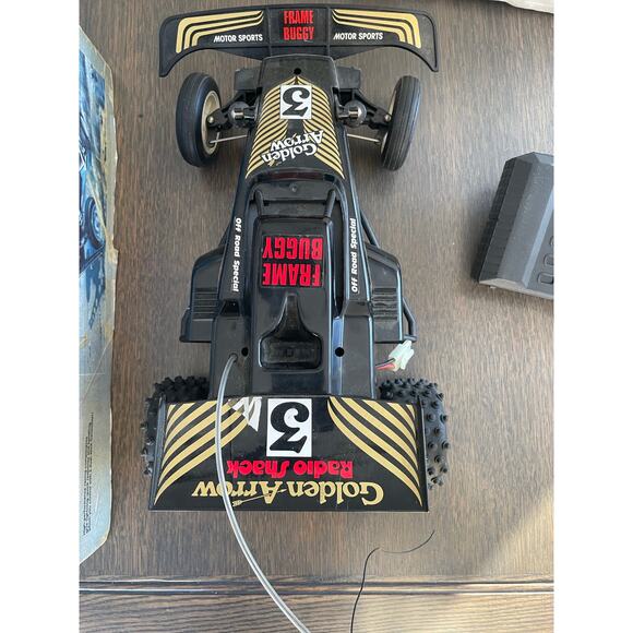 Golden Arrow Remote Control Radio Shack RC F10 Frame Buggy - Picture 4 of 16
